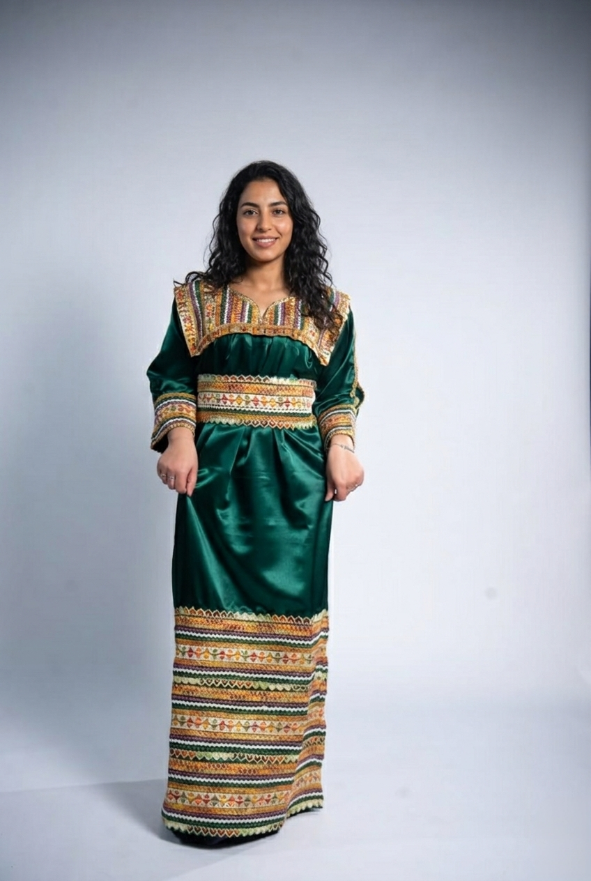 Robe Kabyle Verte