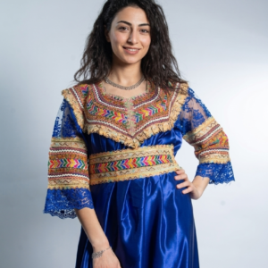 Robe Kabyle Bleu de Luxe