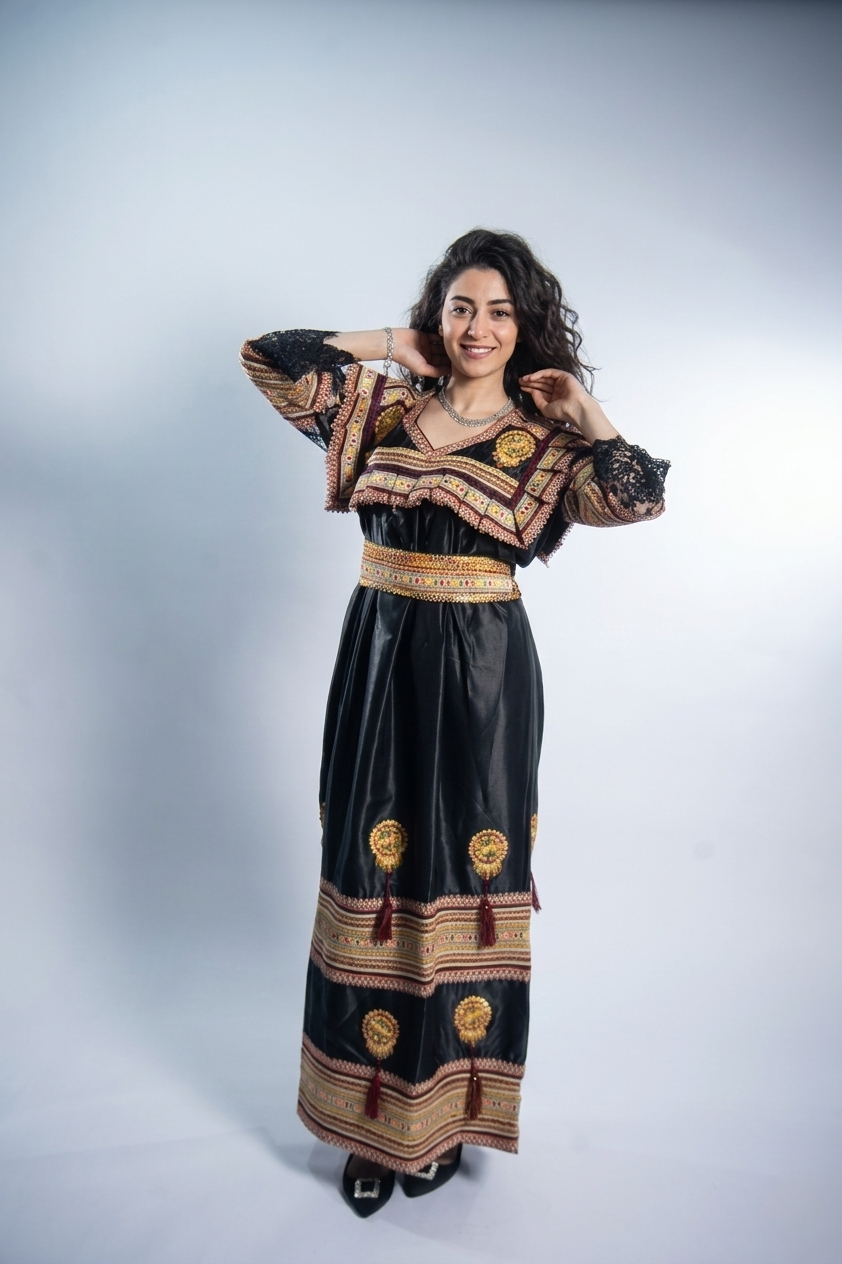Robe Kabyle Noir – Image 3