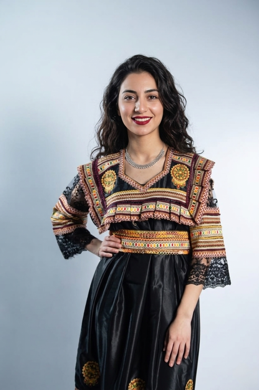 Robe Kabyle Noir – Image 4