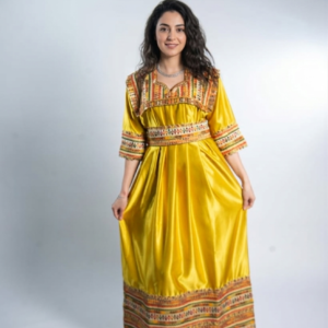Robe Kabyle Jaune