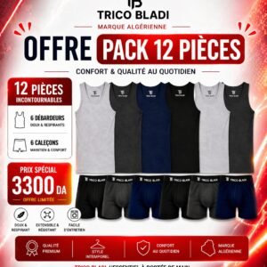 Pack 12 pièces
